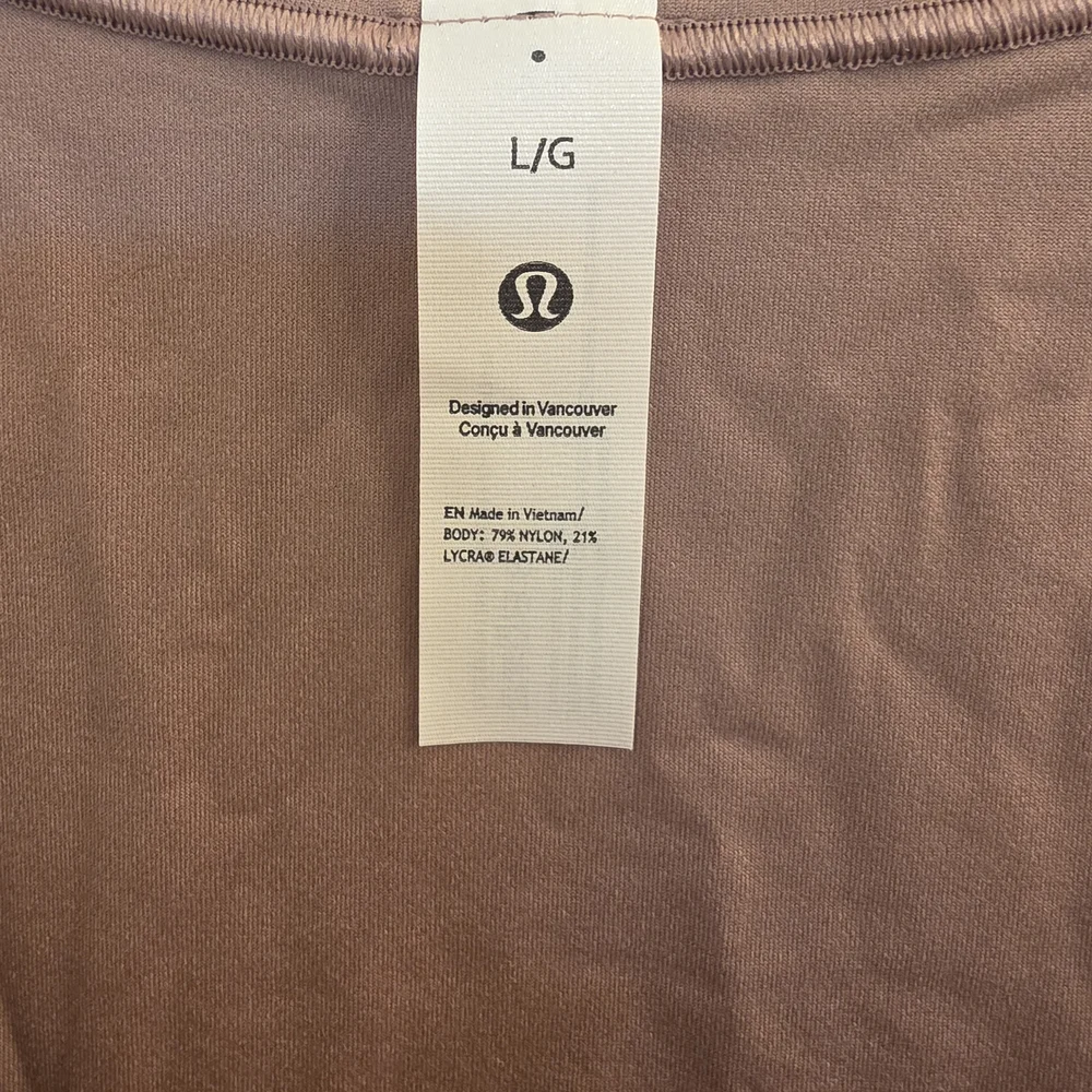 lululemon athletica Nulu Square Neck Bodysuit in Mauve Taupe/Twilight Rose - Picture 5 of 7